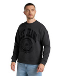 Męska bluza LEE CREW SEASONAL WASHED BLACK L84KRYON