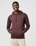 WRANGLER SIGN OFF HOODIE MAHOGANY 112371459
