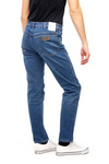 Męskie jeansy zwężane WRANGLER TEXAS TAPER FROST BITE W12TU858J