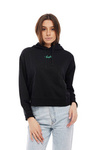 Damska bluza WRANGLER RETRO HOODIE BLACK W6Q1HR100