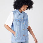 Damska kamizelka WRANGLER HERITAGE VEST ICE ICE BABY W474PI41V