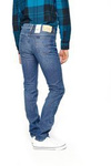 Męskie jeansy zwężane LEE RIDER SLIM L701ITOF