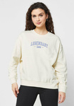 Damska bluza LEE SMALL LEGENDARY SWS ECRU L36LEJNQ