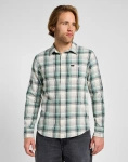 Męska koszula jeansowa LEE LEESURE SHIRT WHITE 112355718