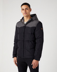 Męska kurtka przejściowa WRANGLER PUFFER JACKET BLACK W40AWU100 112341040