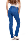 Damskie jeansy slim WRANGLER EVALYN ELECTRIC BLUE W26EBA90N