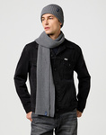 Czapka zimowa WRANGLER SCARF BEANIE SET MID GREY MEL 112372423