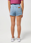 Damskie spodenki jeansowe WRANGLER FESTIVAL SHORT GOOD VIBES 112351748