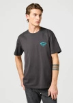 WRANGLER SMALL LOGO TEE FADED BLACK 112362800