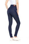 Damskie jeansy rurki LEE SKINNY SUPER HIGH L30ZRJ45