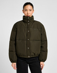 LEE RELAXED SHORT PUFFER JACKET OLIVE NIGHT 112355098