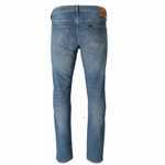 Męskie spodnie jeansowe zwężane LEE LUKE TANNED BLUE L719ROGD