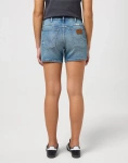 Damskie spodenki jeansowe WRANGLER BOYFRIEND SHORT SHORELINE 112351036