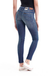 Damskie spodnie jeansowe rurki LEE SCARLETT GREEN SAPHIRE L526ALBC