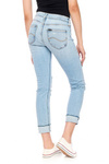 Damskie spodnie jeansowe slim LEE ELLY POLAR PRZETARCIA L305FCNV