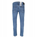 Męskie spodnie jeansowe zwężane LEE LUKE SLIM TAPERED LT WORN FOAM L719KNER