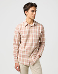 Męska koszula jeansowa WRANGLER 1 PKT SHIRT TAN 112362768