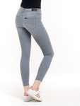 Damskie spodnie rurki LEE SCARLETT SKINNY GREY L526YEPG