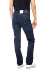 Męskie spodnie jeansowe proste WRANGLER ARIZONA BEST BLUE W12OXG97K
