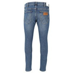 Męskie jeansy rurki WRANGLER BRYSON BLUE FIRE W14XV777W