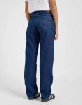 Damskie spodnie jeansowe proste LEE RIDER CLASSIC CLOSE CALL 112363807