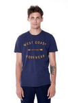 Męski t-shirt LEE WORKWEAR TEE DARK NAVY L60BFENM