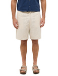 MUSTANG Style Linen Jogger Shorts ecru 1016459-2014