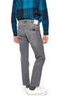 Męskie jeansy proste WRANGLER GREENSBORO PITCH GREY W15QP415D
