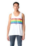 Męski t-shirt WRANGLER PRIDE TANK WHITE W769D3989