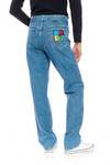Męskie spodnie jeansowe proste WRANGLER TEXAS UNITY W121TM71R