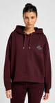 Damska bluza LEE LOGO HOODIE VELVET BEET 112355175