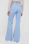 Damskie spodnie dzwony WRANGLER WANDERER ICE ICE BABY W2H4PI41V