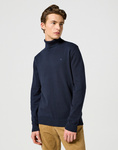 Męski sweter WRANGLER TURTLENECK DARK NAVY 112357296
