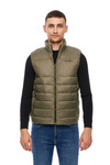 Męska kamizelka WRANGLER PUFFER DUSTY OLIVE W4723X445