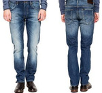 Męskie jeansy proste LEE DAREN GRUNGE L70642XH