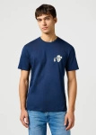 WRANGLER SMALL GRAPHIC TEE NAVY 112362812
