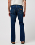 Męskie jeansy proste WRANGLER GREENSBORO BLACK HOLE 112360384