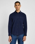 LEE LEESURE SHIRT REAL INDIGO 112355732