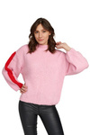 Damski sweter LEE CHUNKY KNIT FROST PINK L52ZJXMC