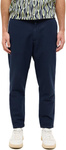 Spodnie zwężane MUSTANG Style Milano Linen Jogger Navy Blazer 1016436-5324