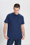 Męski t-shirt WRANGLER SIGN OFF TEE NAVY 112388667