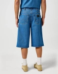 Męskie spodenki jeansowe WRANGLER JORT SHORTS MID STONE 112362509
