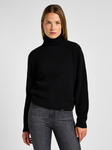 Damski sweter LEE ROLL NECK KNIT BLACK 112358826