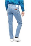 Męskie jeansy zwężane WRANGLER TEXAS SLIM BLUE HONOR W12SM511Q