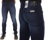 Męskie spodnie jeansowe zwężane LEE LUKE NIGHT SHADOW L719WVEG