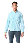 Męska koszula WRANGLER 1 PKT SHIRT CERULEAN BLUE W5A1MNXVT