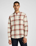 Męska koszula jeansowa LEE RIVETED SHIRT ECRU 112355761