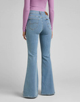 Damskie spodnie jeansowe dzwony LEE FOREVERFIT FLARE WINTER SUN L33AOVWQ
