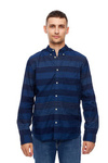 Męska koszula WRANGLER LS 1PKT SHIRT DARK INDIGO W5914M91E