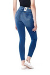 Damskie spodnie jeansowe rurki LEE SKYLER BLUE FOG L308HMFM